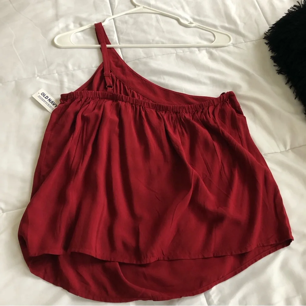 Old Navy One Shoulder Blouse - Picture 3 of 7